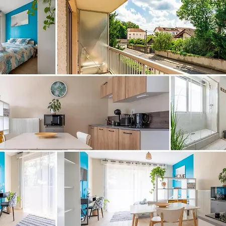 Gdx Privilege - En Bresse - Centre & Gare 아파트 *